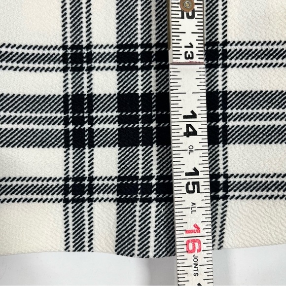 Design Lab Plaid A-line Skirt Academia Medium NWT - Picture 6 of 9